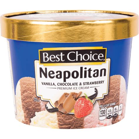 Best Choice Neapolitan Ice Cream Ice Cream Harter House