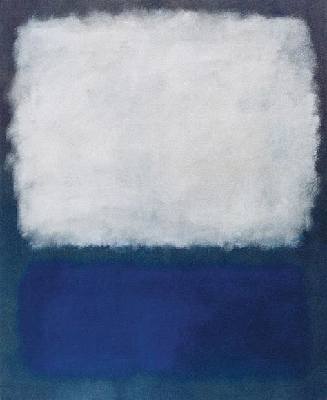 Mark Rothko Blue And Grey 1962 Painting Framed Paintings For Sale