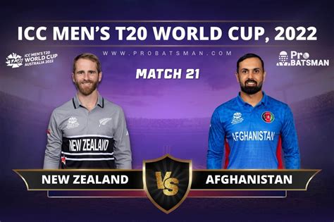 Nz Vs Afg Dream11 Prediction With Stats Pitch Report And Player Record