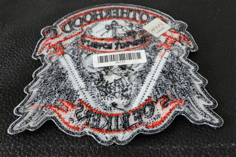 Brotherhood Of Bikers Respect And Loyalty Skull Patch Thecheapplace