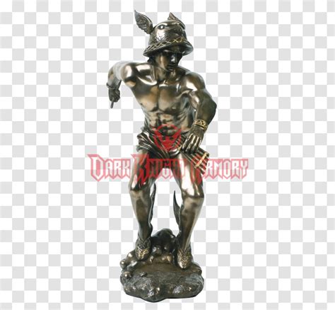 Hermes Greek Mythology Mercury Roman Deity Statue Transparent Png