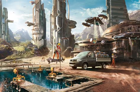 Sci Fi City 4k Ultra Hd Wallpaper Background Image 5000x3298
