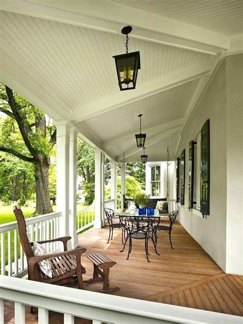 Vaulted barrel beadboard screened porch ceiling. Image result for beadboard porch ceilings | House with ...