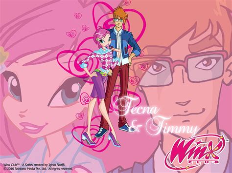 Tecna And Timmy Timmy Winx Club Tecna Love Hd Wallpaper Peakpx