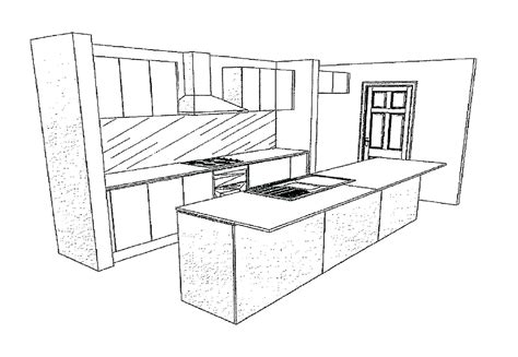 How To Draw 3d Kitchen Cabinet Roomsketcher Blog Plan Your Kitchen