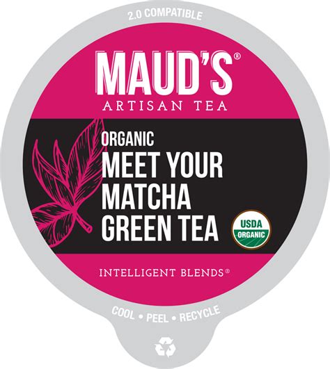 Mauds Organic Matcha Green Tea Pods