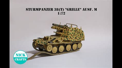 Sturmpanzer 38t Grille Ausf M 172 Revell Youtube