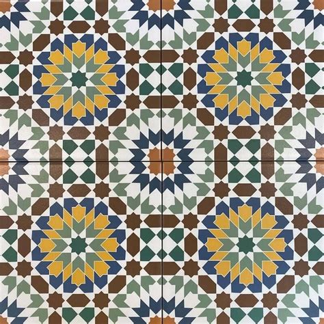 Retro Mixed Colour Matt Patterned Non Rectified Glazed Porcelain Wall