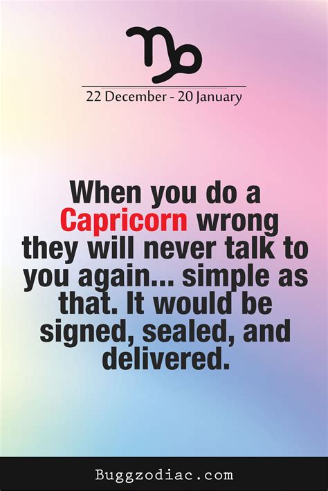 When you do a #Capricorn wrong they will never talk to you again