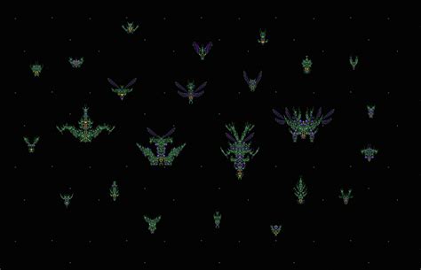 Pixel Space Shooter Advanced Game Asset Packs