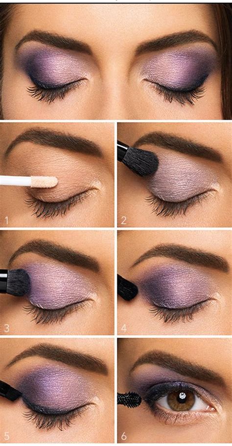 Purple Smokey Eye Makeup Tutorial Makeup Vidalondon