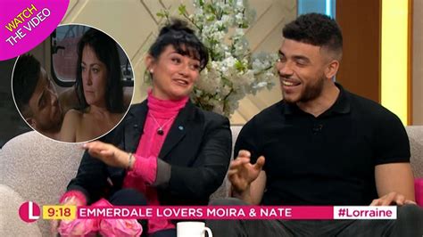 Emmerdales Moira Actress Natalie J Robb Fractured Her Toe Filming Nate