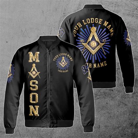 Customize Lodge Name Name And Number Freemasonry Masonic Symbol Unisex