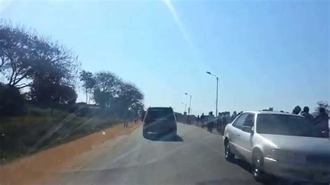 Driving Through Town Mzuzu Malawi Africa Youtube