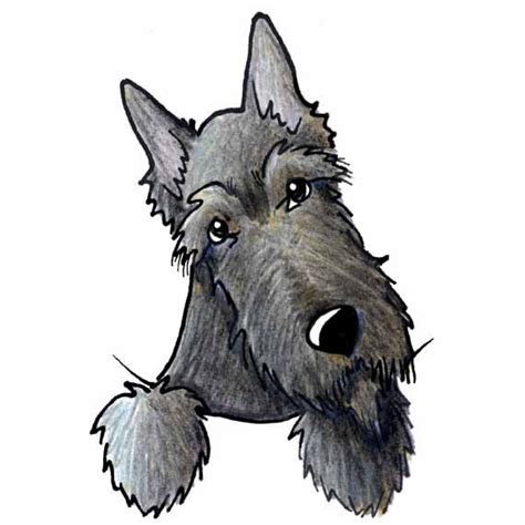 Scottie Dog Drawing Free Download On Clipartmag