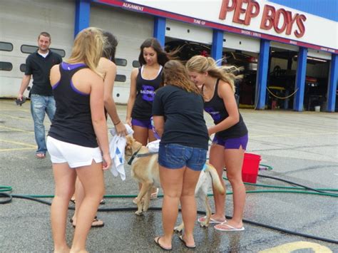 Photos Baldwin Cheerleaders Car Wash In Bethel Park Baldwin Pa Patch