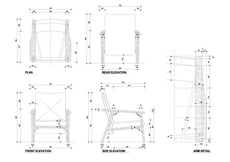 Chair Cad Files Dwg Files Plans And Details