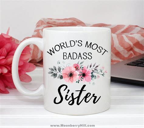These insanely cute gifts for sister are so good that you'll want to keep them for yourself and show this post is all about gifts for sister. Items similar to Best Sister Mug, Funny Mugs, Swear Mug ...