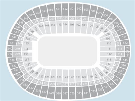 Wembley Stadium Seating Chart