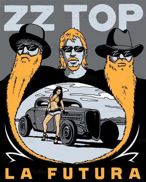 New Zz Top Poster Submission Zz Top Rock N Roll Art Rock Posters