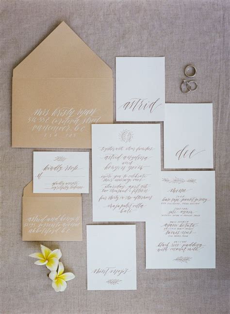 Neutral Calligraphy Paper Suite