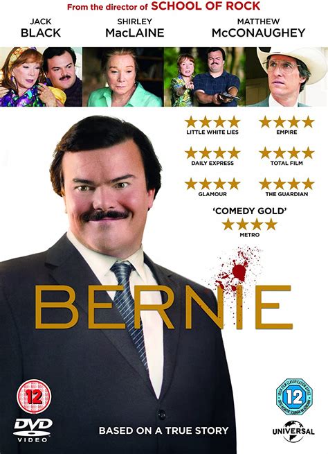 Bernie Dvd 2011 Uk Jack Black Shirley Maclaine