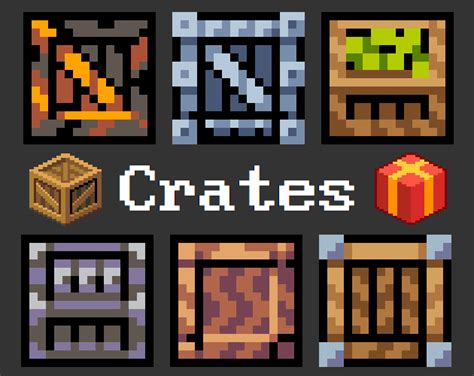 Crates Game Asset Pack By Kronbits