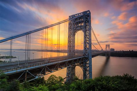 George Washington Bridge By James Bian