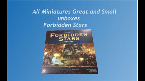 Forbidden Stars Unboxing Video Youtube