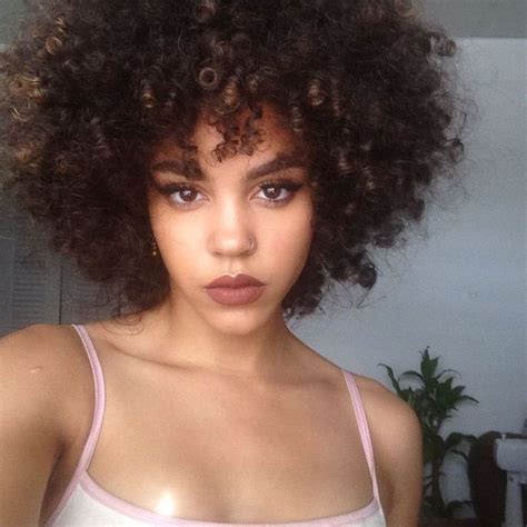 Afro Latino Face Claims Natural Hair Puff Curl Natural Curly Hair Hair Puff