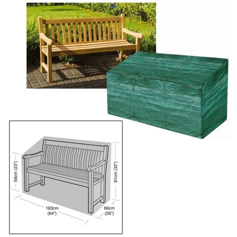 3 Seat Heavy Duty Waterproof Seater Outdoor Garden Park Bench Cover