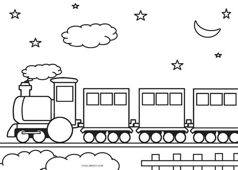 Free Printable Train Coloring Pages For Kids | Cool2bKids