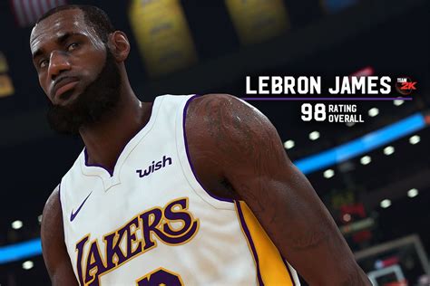 Breaking Down The Nba 2k19 Ratings For The Lakers And Why Theyre
