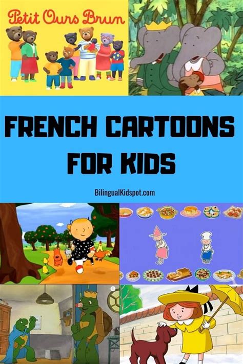 Cartoons In French For Kids Bilingual Kidspot