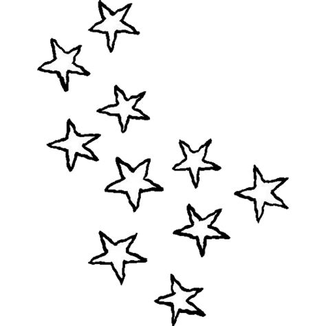 Clip Art Star Image Drawing Black And White Star Png Download 500