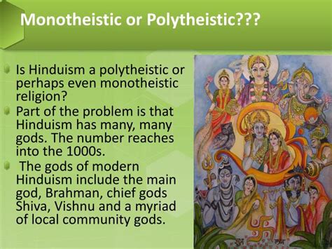 Hinduism Monotheistic Or Polytheistic Dvaita
