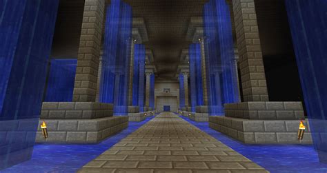 Minecraft - Water Temple WIP by SuneGem on DeviantArt