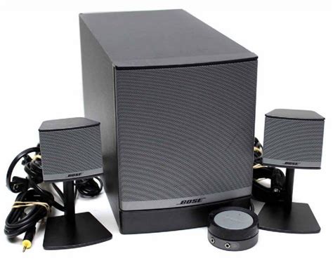 Bose Companion 3 Series 2 Audio Soundbars Speakers Amplifiers On
