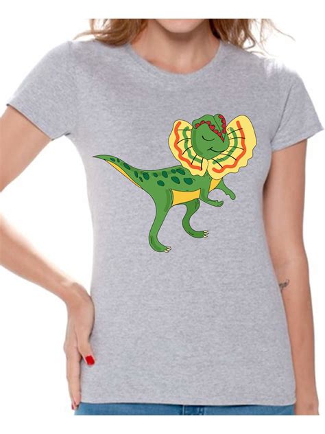 Awkward Styles Dinosaur Dilophosaurus Shirts For Women Dilophosaurus T