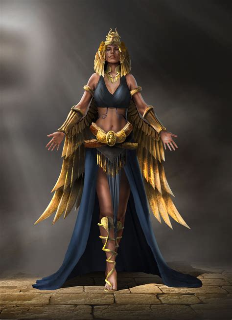 artstation the den of mayhem annie wong egyptian goddess art egypt concept art egyptian