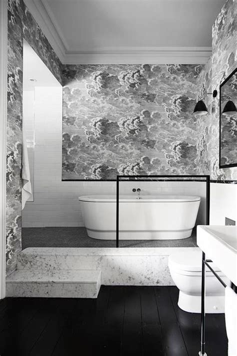 Jan 13, 2020 · three types of tile lend luxury to this modern farmhouse bathroom: Bathroom Tile Wallpaper - Bathroom Design Ideas