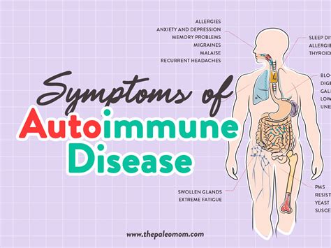 Symptoms Of Autoimmune Disease The Paleo Mom