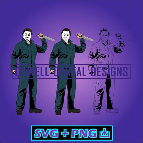 Michael Myers Halloween Horror Svg Instant Download Etsy