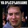 Meme crying peter parker - Ya d%C3%A9jame - 31560613