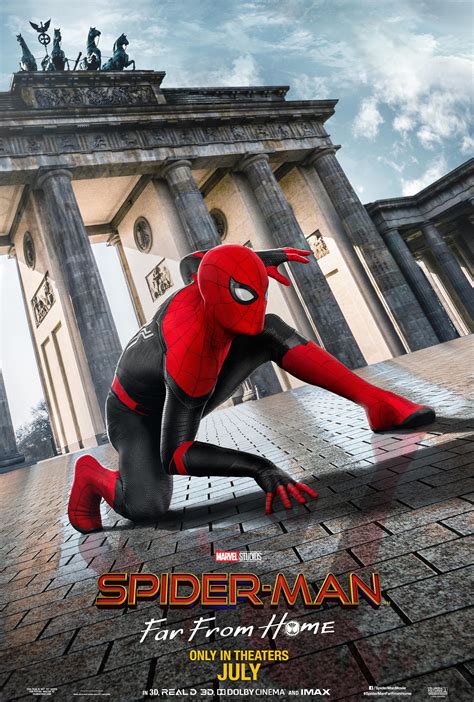 Spider Man Far From Home 2019 Poster 3 Trailer Addict