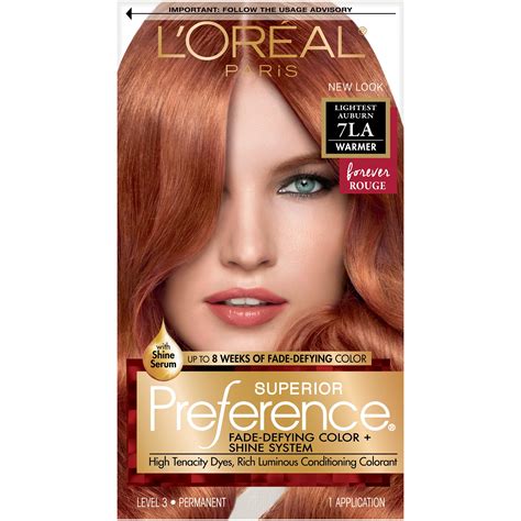 Here are the best shades of red hair color for you:. Amazon.com : L'Oréal Paris Superior Preference Fade ...