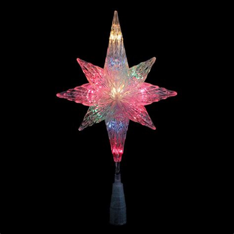 Northlight 11 In Multicolor Lighted Star Of Bethlehem Tree Topper