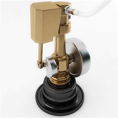 Miniature Wobble Steam Engine 3d Model Animated Rigged Cgtrader