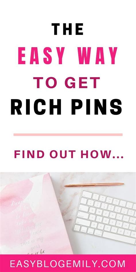 How To Get Rich Pins The Easy Way Rich Pins How To Get Rich Blog