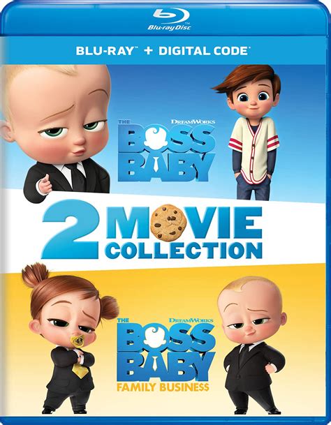 The Boss Baby 2 Movie Collection Blu Ray Digital Buy Online In